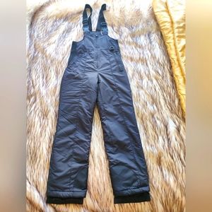 Girls Size 14 Black Ski Bibs